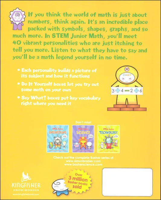 Basher STEM Junior: Math Kingfisher