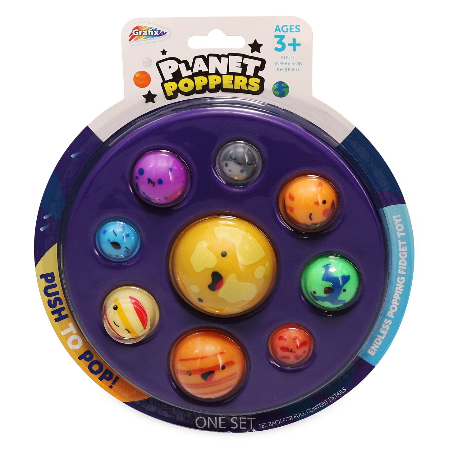 Galaxy Popper - Planet Popper Big Time Galaxy Glitter