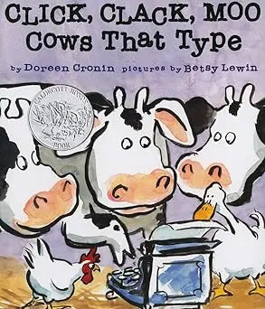 Click, Clack, Moo Cows That Type - BoardBook Little Simon