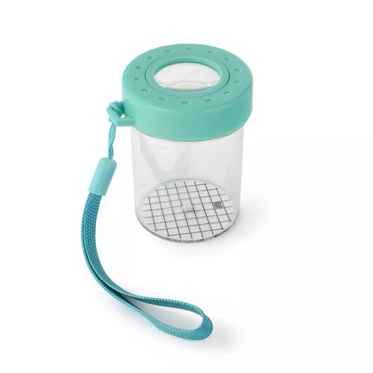 Bug Viewer Jar Teal - Bullseye's Playground Kit inseto Lupa e pinça Bullseye's Playground