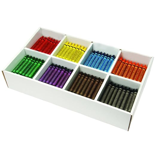 Constructive Playthings 800 Crayons Value Pack