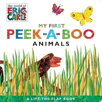 My First Peek-a-Boo Animals (The World of Eric Carle) Board book – Lift the flap Little Simon