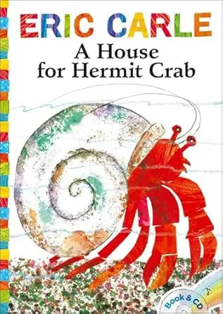 A House for Hermit Crab: Book and CD (The World of Eric Carle) - Paperback Little Simon