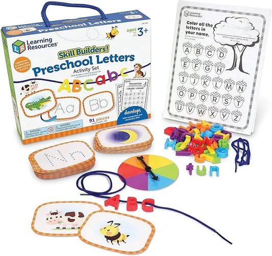 Preschool Letters Skill Builders - Activity Set Learning Resource