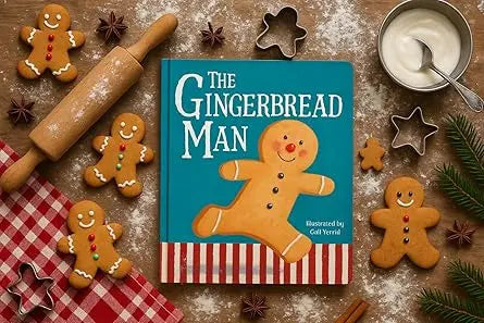 The Gingerbread Man Hardcover Cottage Door Press