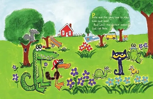 Pete the Cat Plays Hide-and-Seek Hardcover HarperCollins
