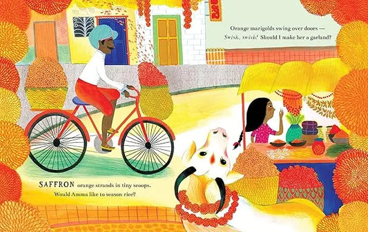 A Gift for Amma: Market Day in India - Paperback Barefoot Books