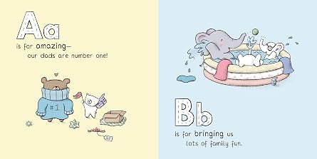 ABCs of Love for Dad - Board book