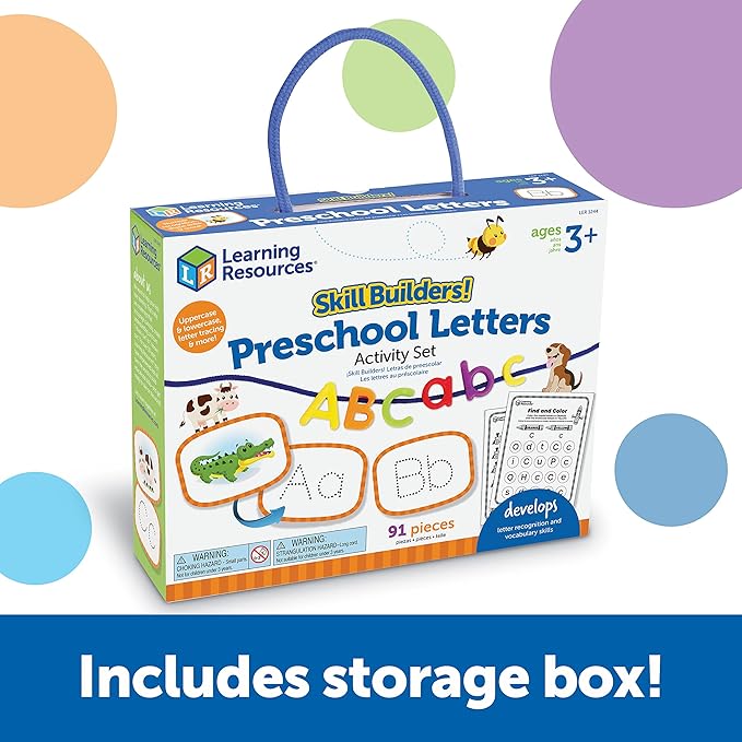 Preschool Letters Skill Builders - Activity Set