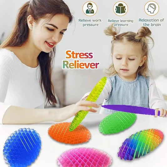 Glow Fidget Worm - Summer Summer