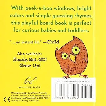 Peek-a Who? Lift the Flap Books - Board Book Chronicle Books