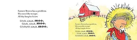 Click, Clack, Moo: Cows That Type (Storytime Together Edition) Little Simon