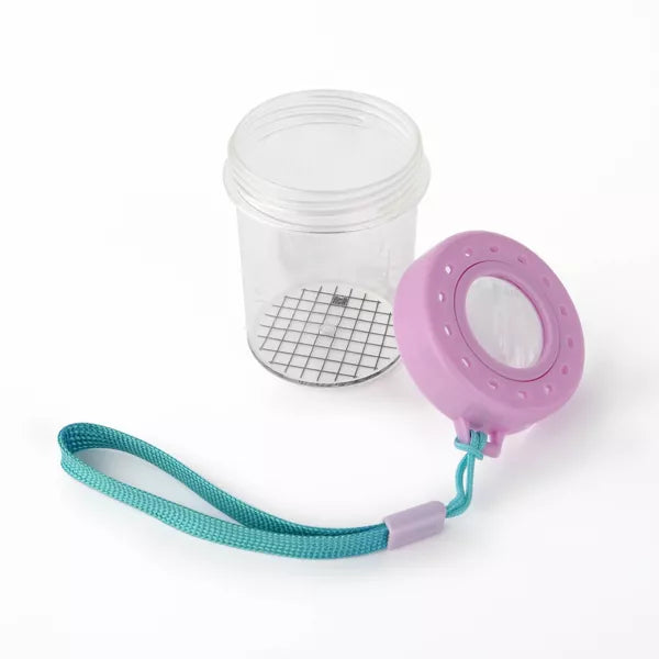 Bug Viewer Jar Purple - Bullseye's Playground Kit inseto Lupa e pinça