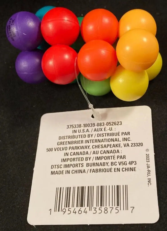 Twist-E-Beads - Sensory Toy - Puzzle Chain - 1 Chain (Loop) - Fidget Toy Fidget Toy