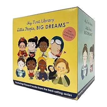 My First Library: Little People, Big Dreams 8 Books Collection Box Set Frances Lincoln Children's Books ltd