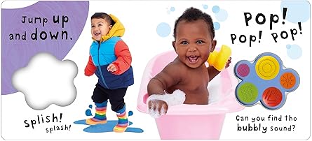 See, Touch, Feel: Noisy Book: A first sound book to share with your baby Board book
