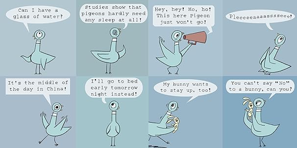 Don't Let the Pigeon Stay Up Late! Paperback