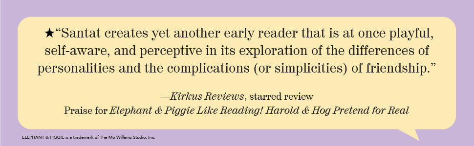 Harold & Hog Pretend For Real! - Elephant & Piggie Like Reading!