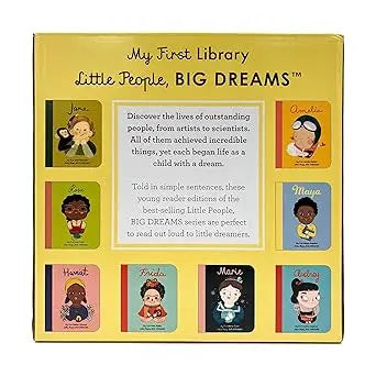 My First Library: Little People, Big Dreams 8 Books Collection Box Set Frances Lincoln Children's Books ltd