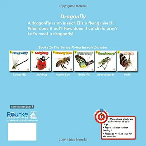 Flying Insects Dragonfly | Capa Dura Ready Readers