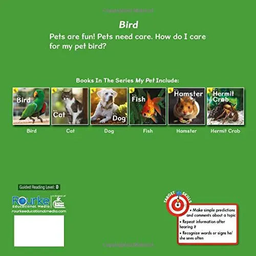 My Pet - Bird | Capa Dura Ready Readers