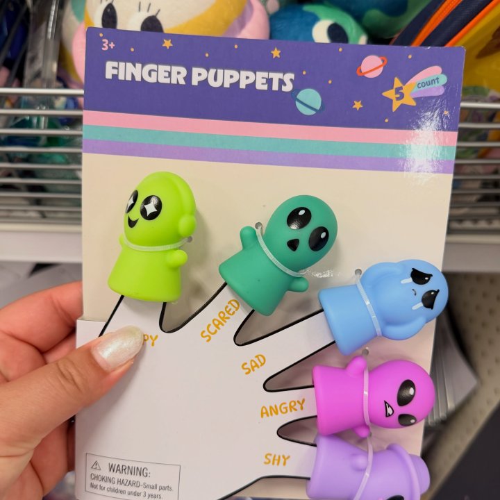 Emotions Finger Puppets Emotions - Bullseye's Playground
