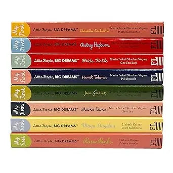 My First Library: Little People, Big Dreams 8 Books Collection Box Set Frances Lincoln Children's Books ltd