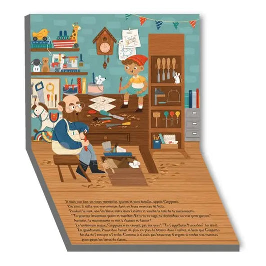 Pinocchio - Fairy Tale Pop Up (Audio Book) 123 Soleil