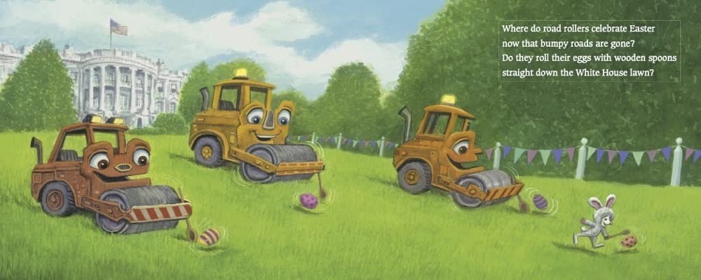 Where Do Diggers Hunt for Easter Eggs?: A Diggers Board Book
