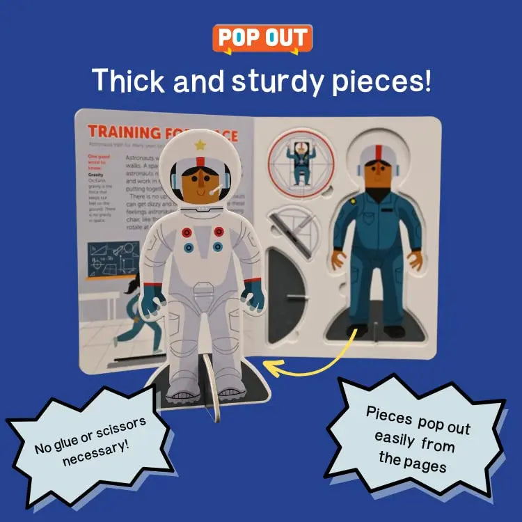 Pop Out Space Travel: Read, Build, and Play on a Trip to Space duopress