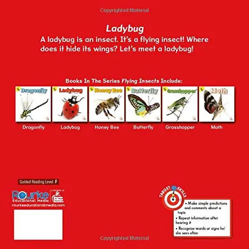 Flying Insects Ladybug | Capa Dura Ready Readers