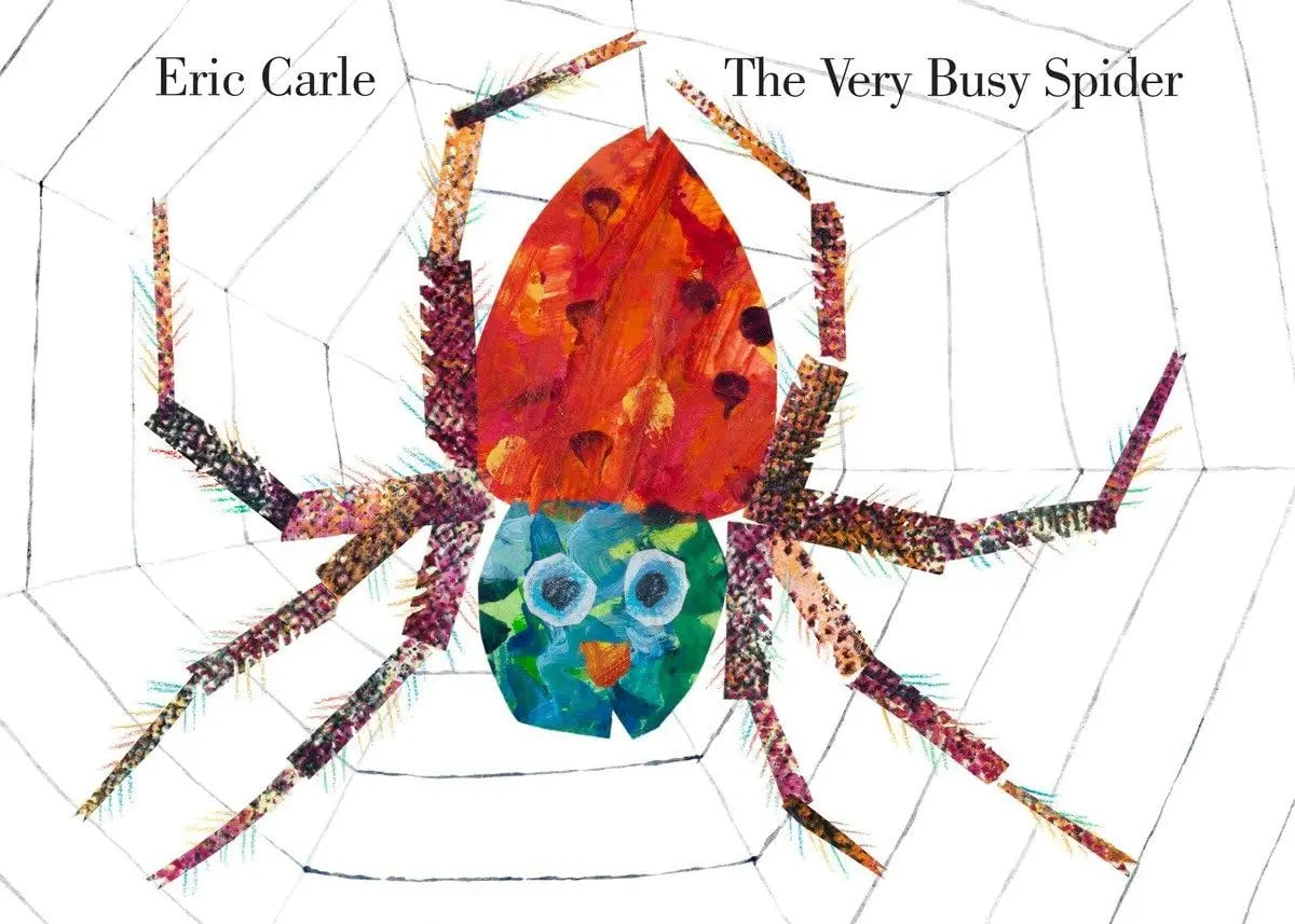 The Very Busy Spider - Eric Carle (Board Book) World of Eric Carle