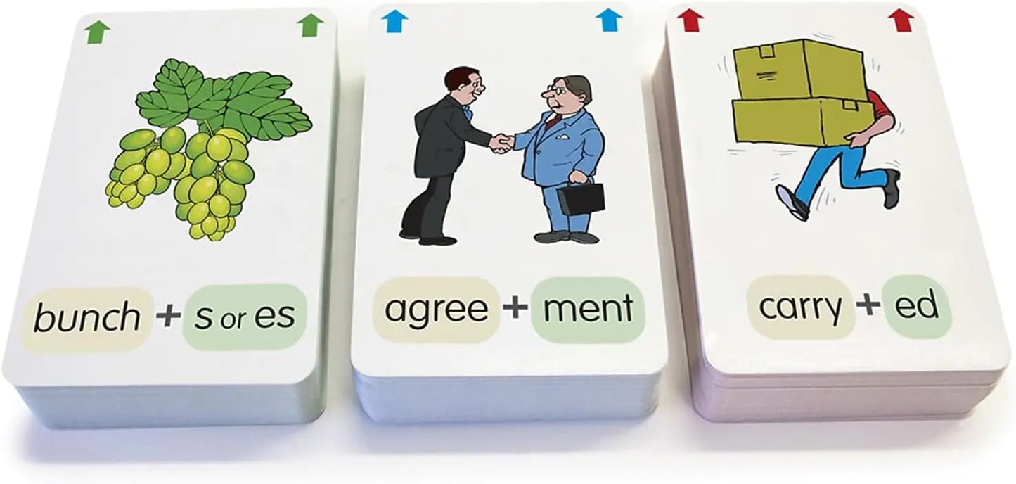 Junior Learning Suffixes Flash Cards Junior Learning