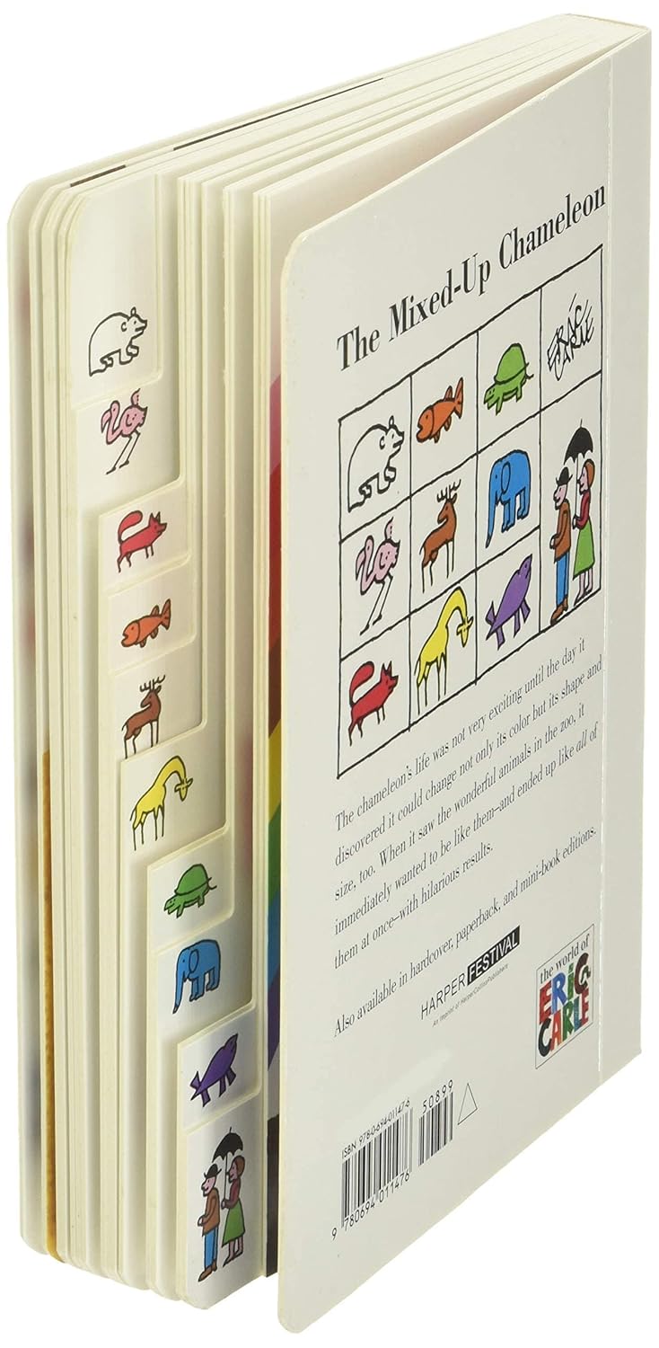 The Mixed-Up Chameleon - Eric Carle Board Book