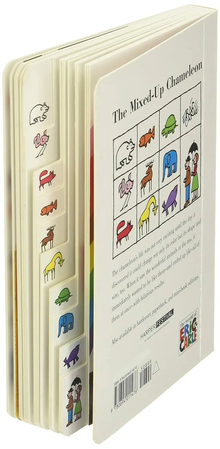 The Mixed-Up Chameleon - Eric Carle Board Book HarperFestival