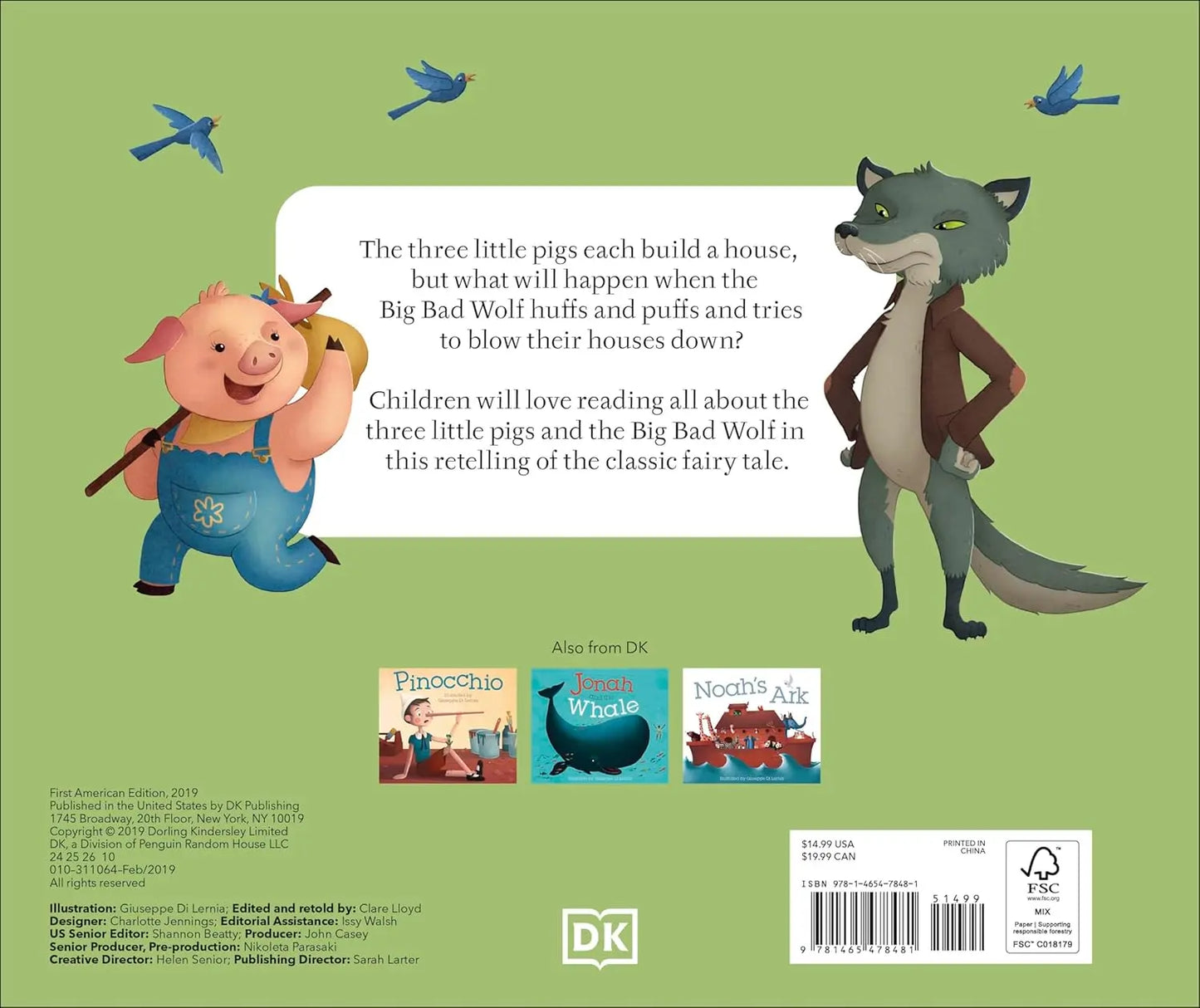 The Three Little Pigs (Storytime Lap Books) | Capa Dura DK Children