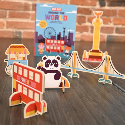 Pop Out Around the World: Read, Build, and Play from New York to Beijing duopress