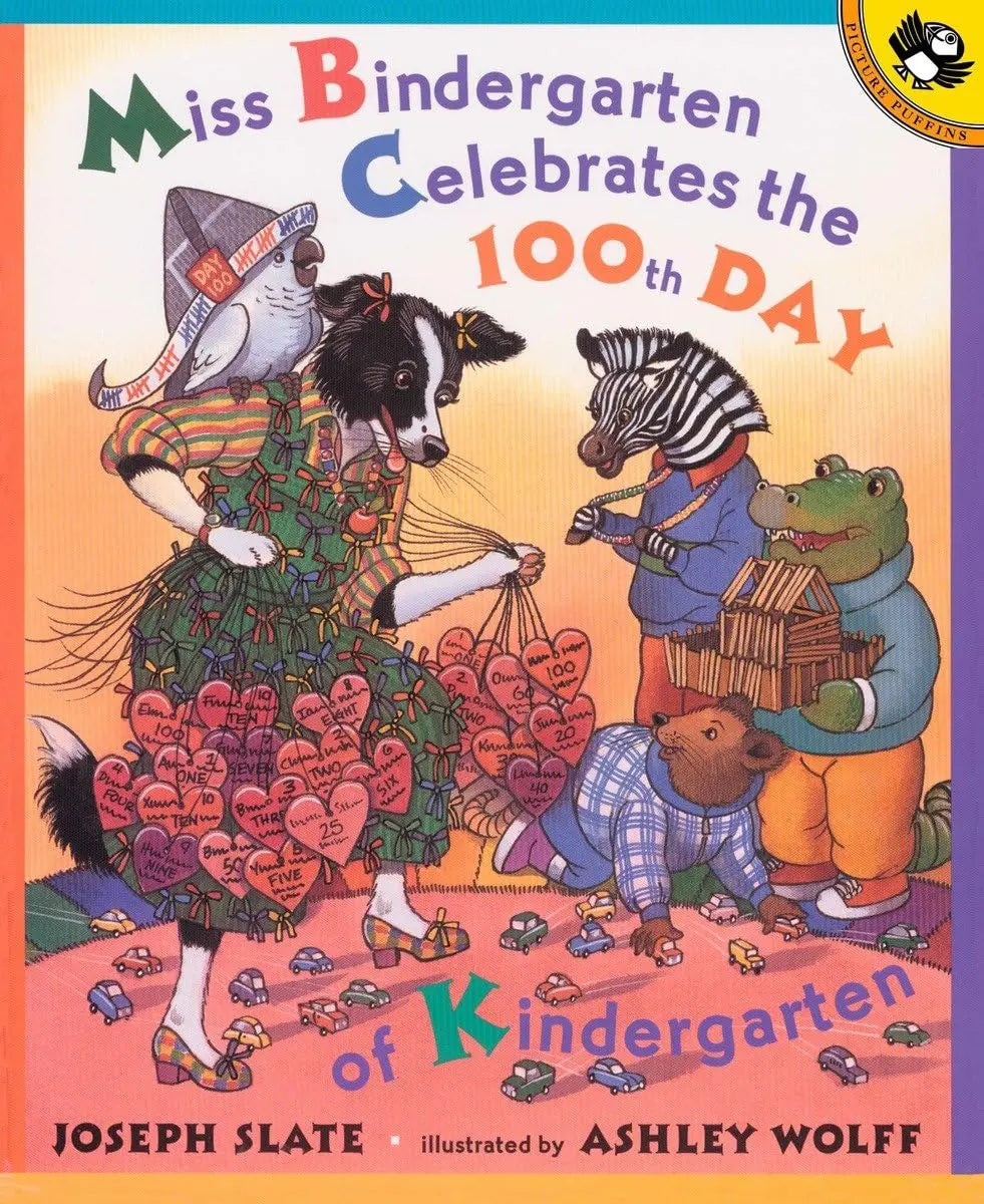 Miss Bindergarten Celebrates the 100th Day of Kindergarten (Picture Puffins) Puffin Books