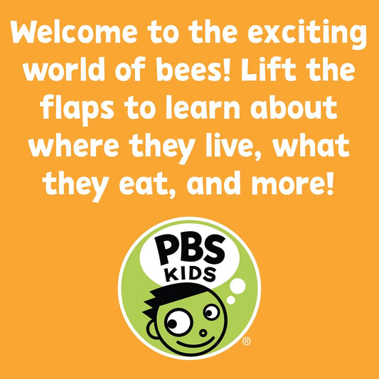 Bees! A PBS Kids Lift-a-Flap Board Book for Babies and Toddlers, Ages 1-4 Cottage Door Press