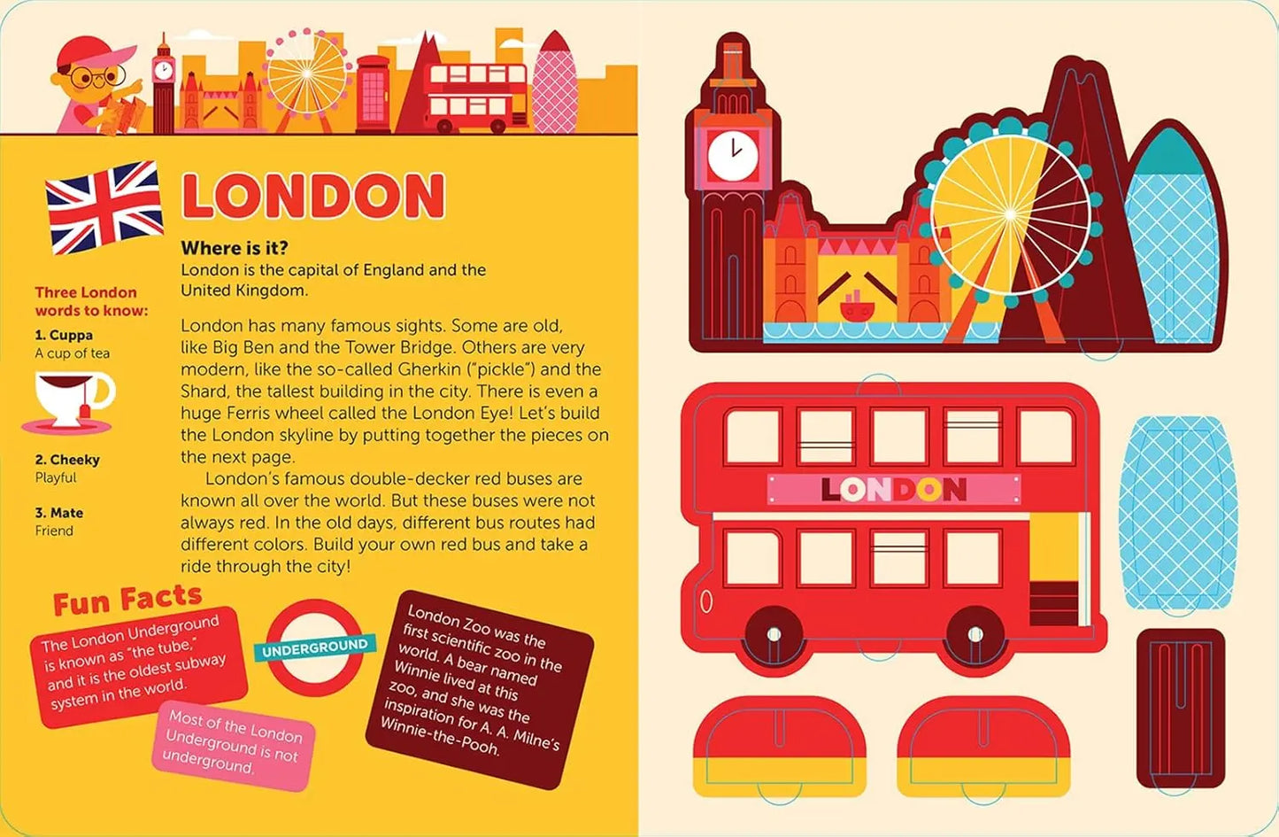 Pop Out Around the World: Read, Build, and Play from New York to Beijing duopress