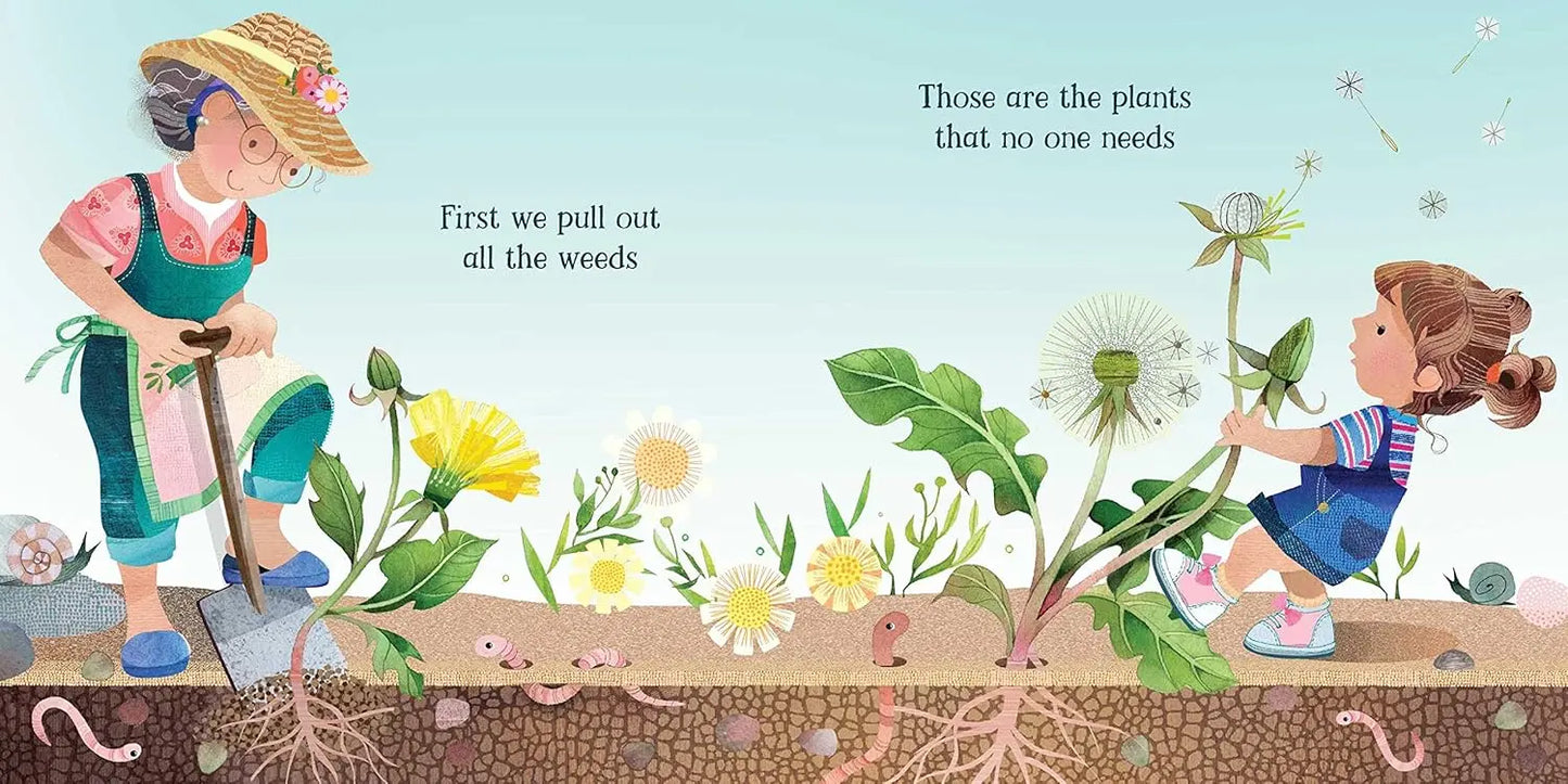 Grandma's Garden (Gifts for Grandchildren or Grandma) Little Genius Books