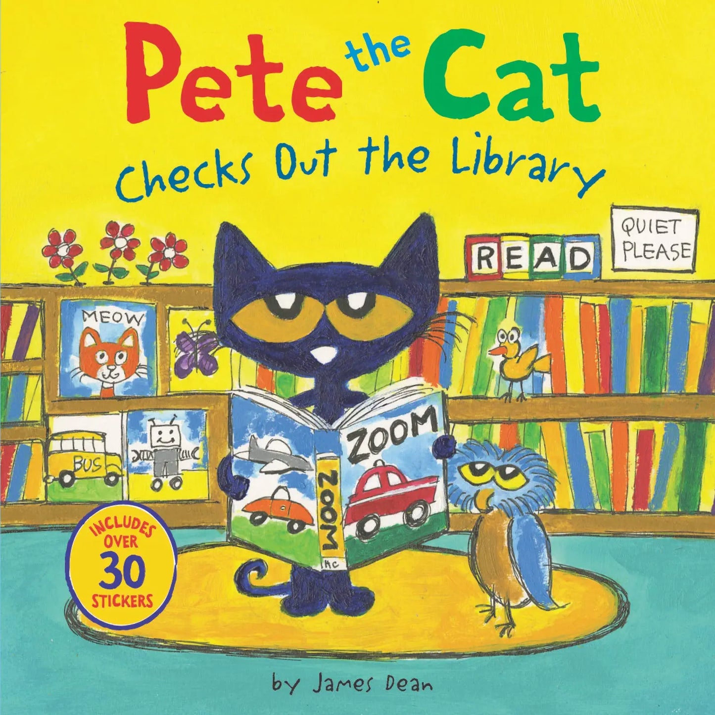 Pete the Cat Checks Out the Library HarperFestival