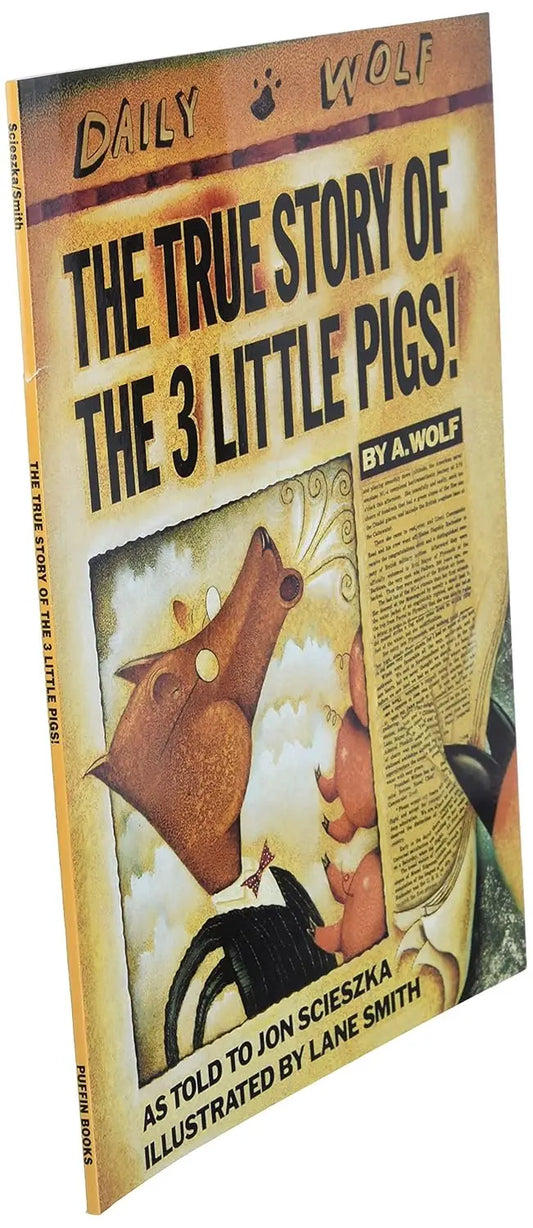 The True Story of the Three Little Pigs - Paperback Puffin Books