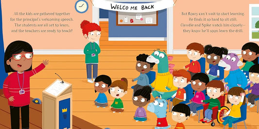 The Tinysaurs Go to School (Hardcover) Tiger Tales