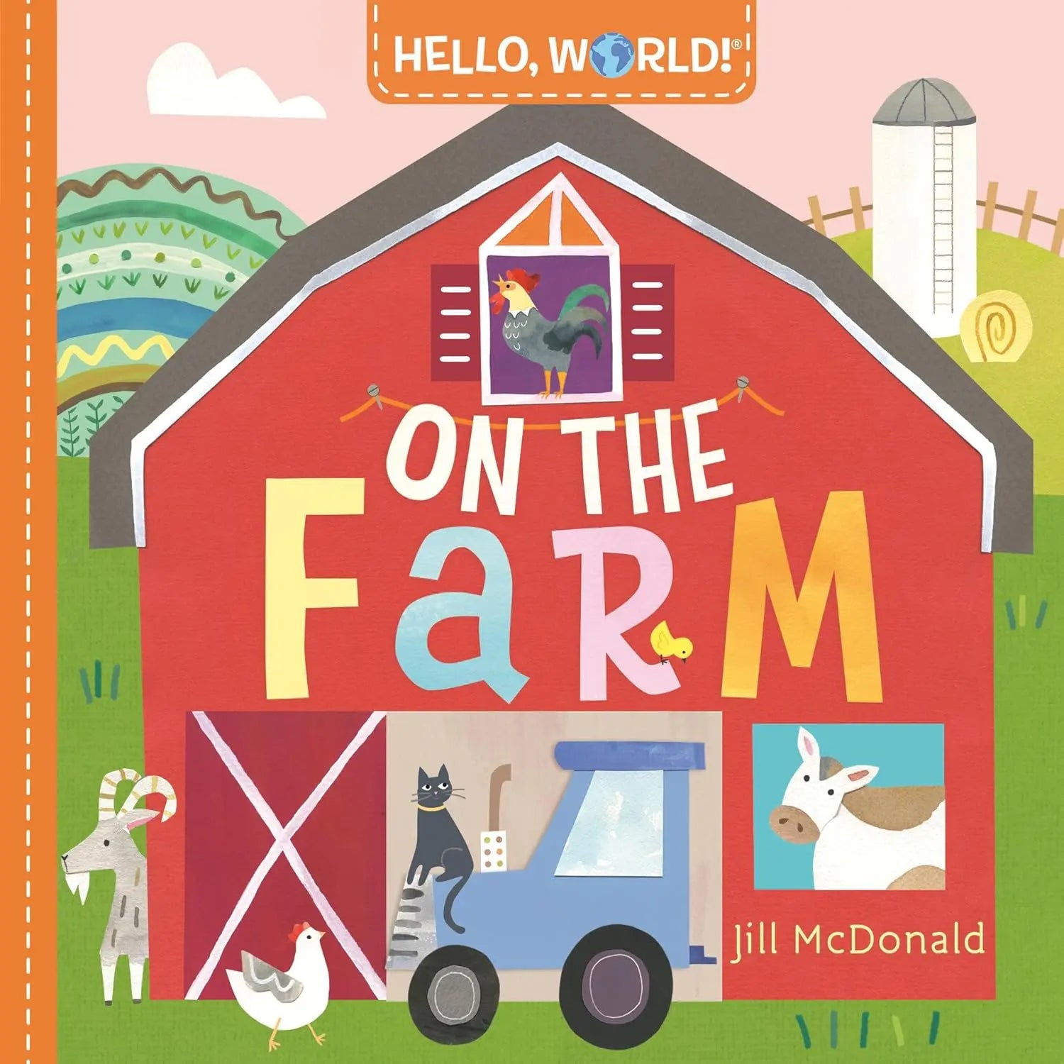 Hello, World! On the Farm | Board book (Livro Cartonado) Doubleday Books for Young Readers