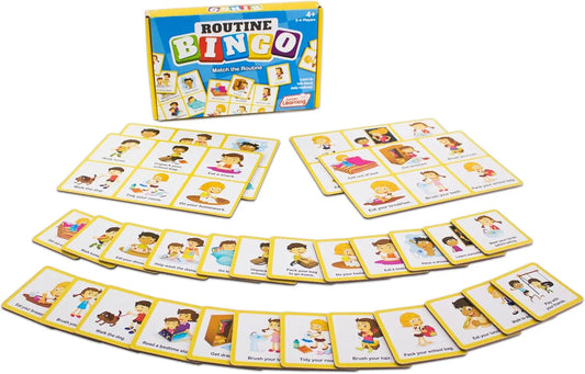 Junior Learning Routine Bingo Junior Learning