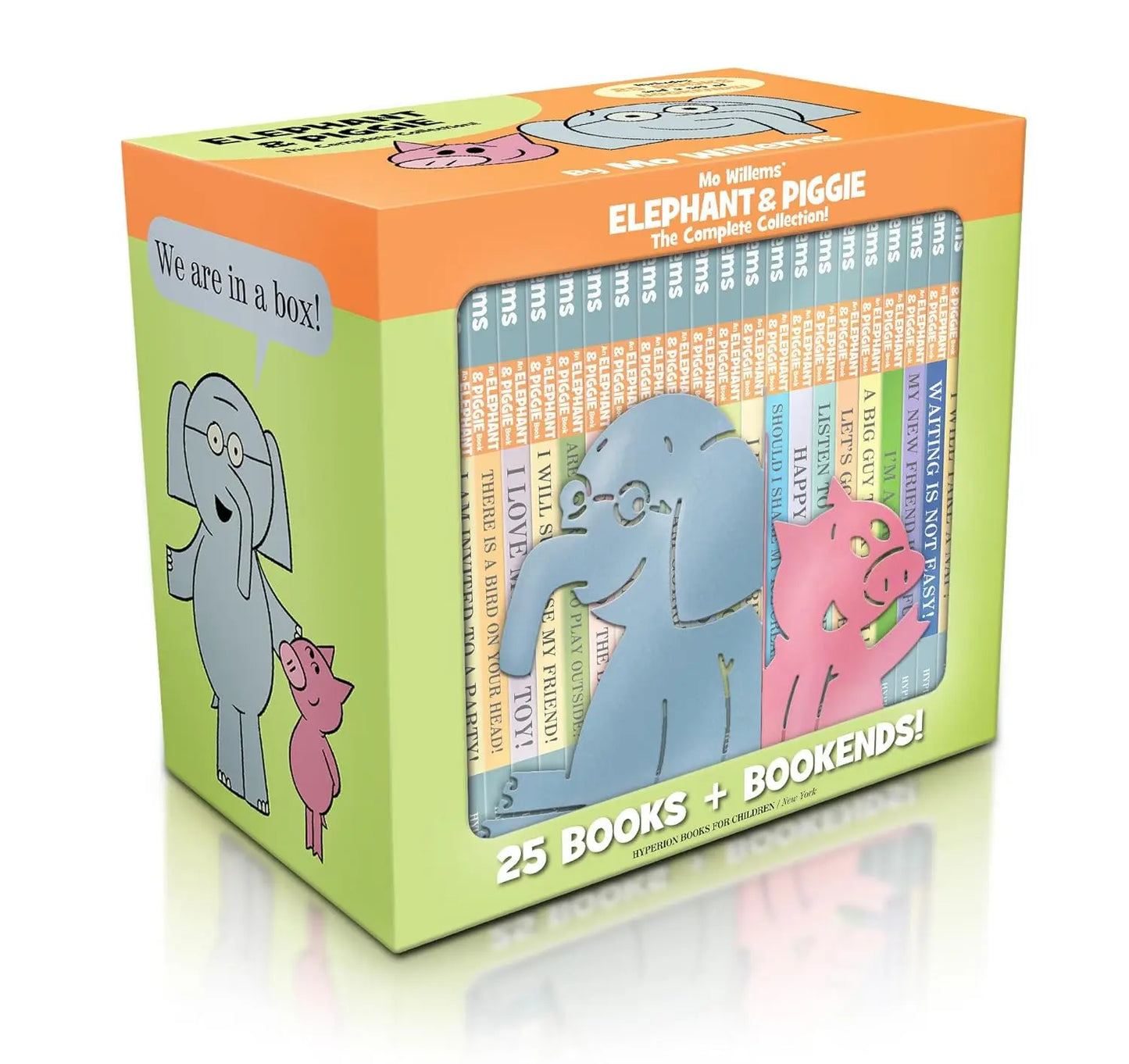Elephant e Piggie - The Complete Collection 25 Books + Bookends Da Vinci School Supplies