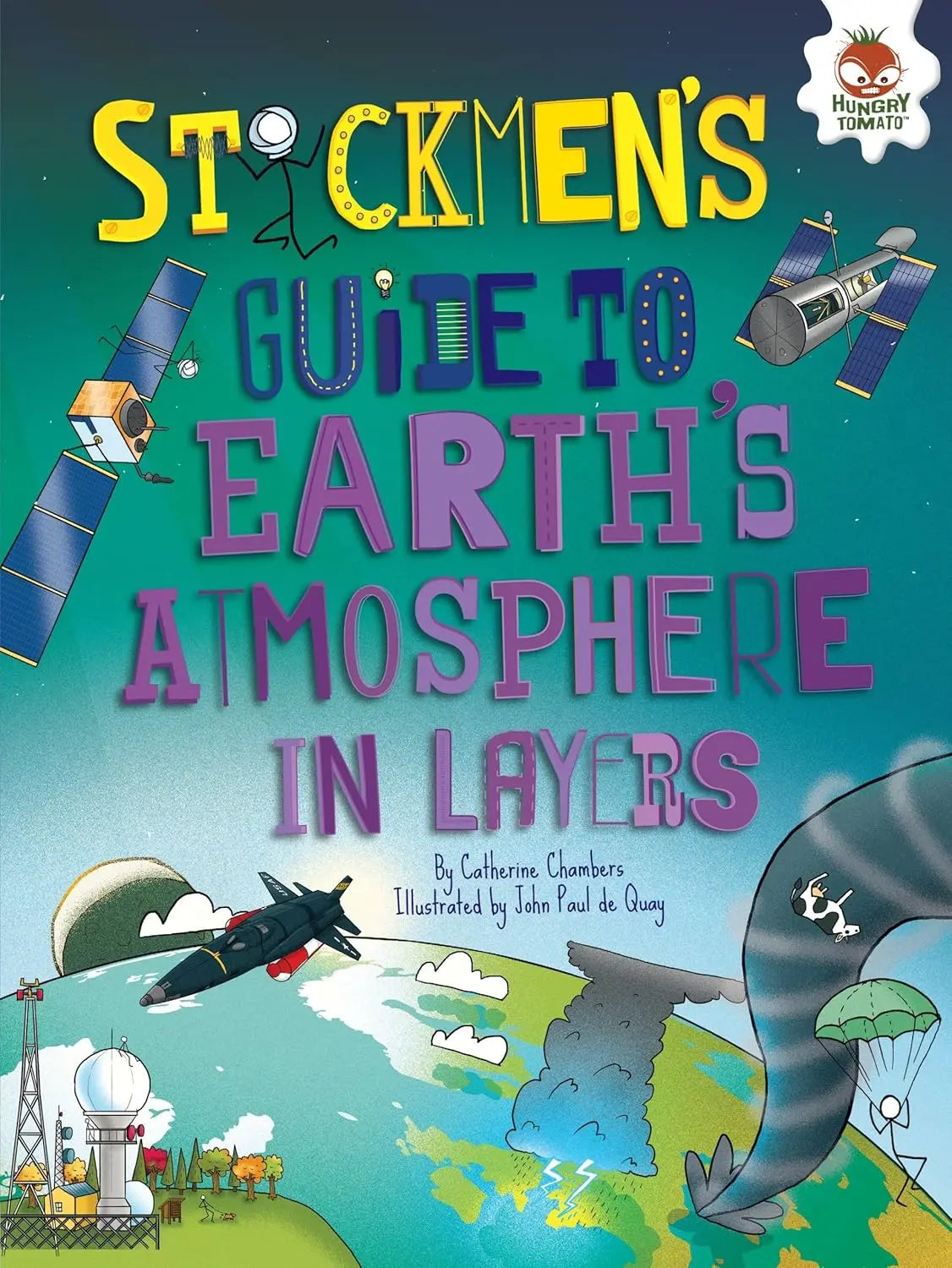 Stickmen's Guide to Earth's Atmosphere in Layers Hungry Tomato