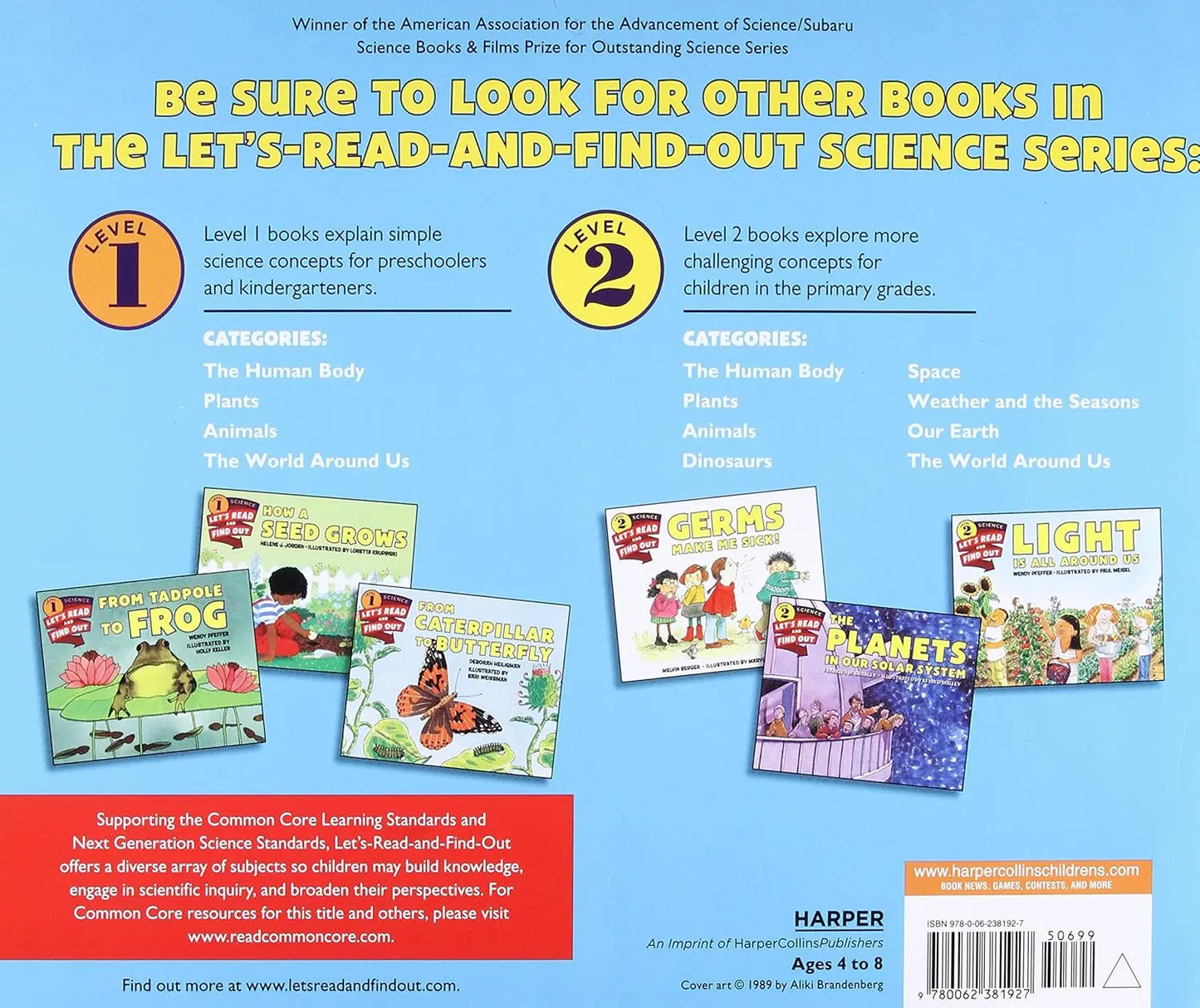 My Five Senses (Let's-Read-and-Find-Out Science 1) HarperCollins