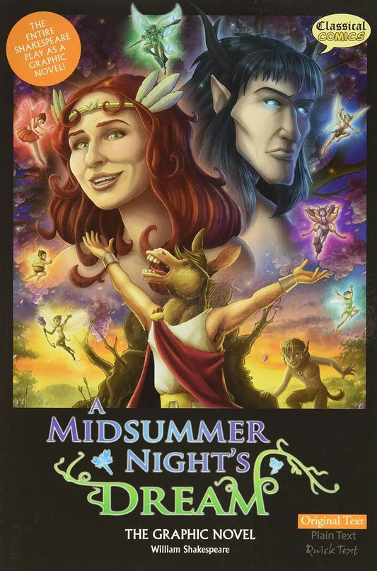 A Midsummer Night's Dream the Graphic Novel Classical Comics